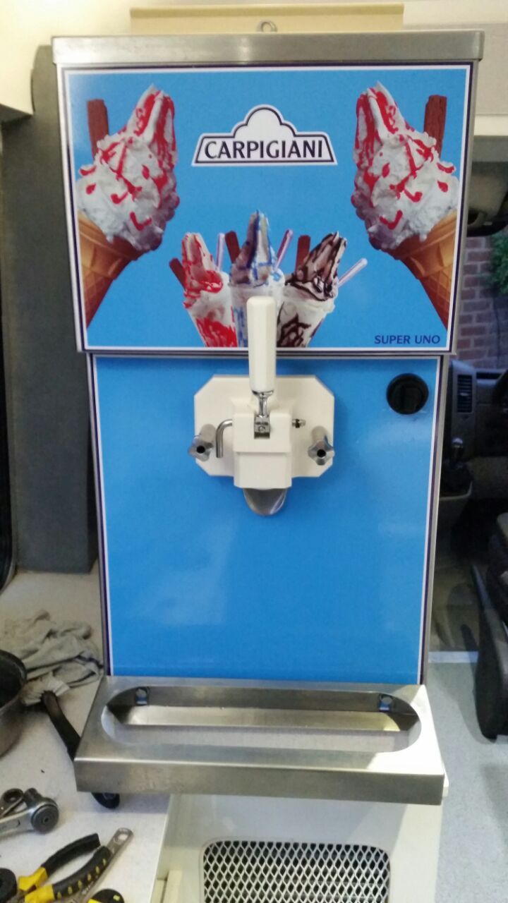 ice cream van machine sticker, super uno style machine eBay