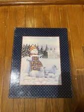 LANG & WISE  SNOWY EMBRACE  FIGURINE  1st Ed 1999 #1,  Signed Connie Bieber Box