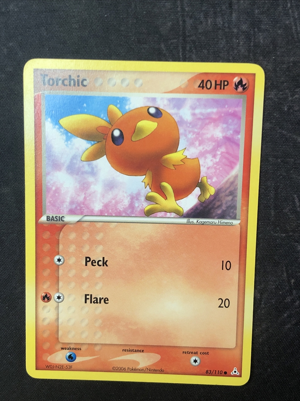 Pokemon TORCHIC 83/110 COMMON NM CARD  HOLON PHANTOMS