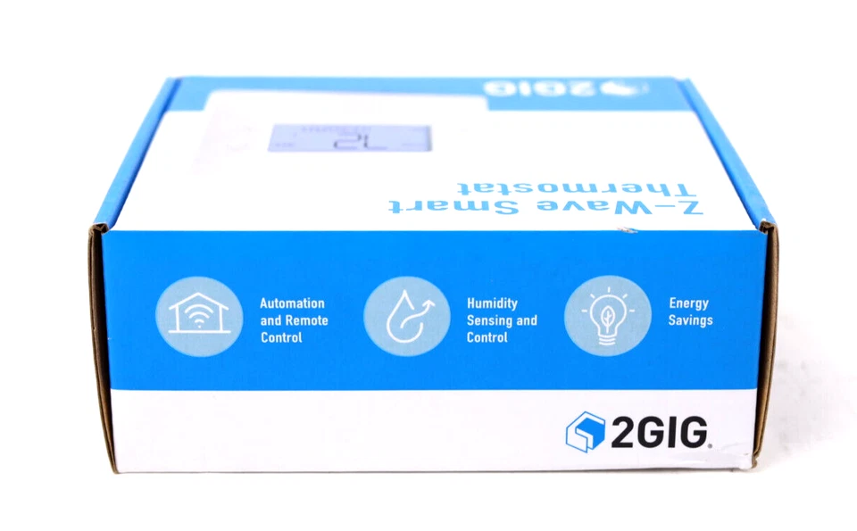 2GIG Z-Wave Thermostat, 2GIG-STZ-1 (White) New p355 - Image 2 of 3