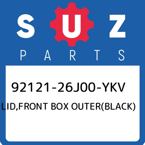 LID, FRONT BOX OUTER (BLACK)