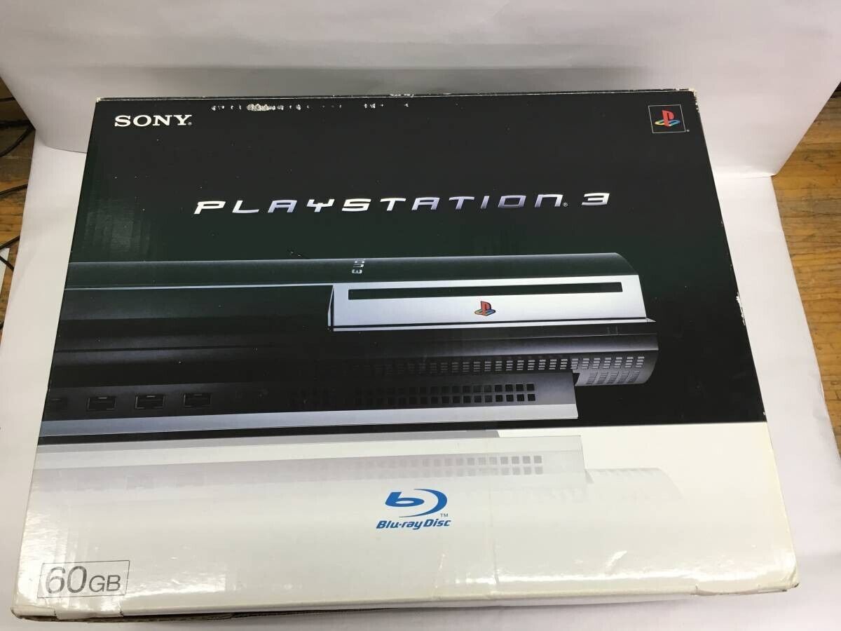 Sony PlayStation3 CECHA00 60GB PS3 First model 60GB model with box 