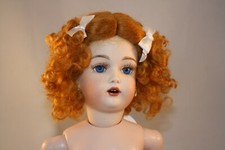 Antique, Repo, BJD  More Mohair "Jennifer " Wig Sizes 5-6, 7-8,9-10,11-12,13-14