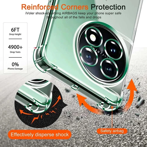 Funda Transparente Para OnePlus 12 11 10 9 Pro 1+ 8 One Plus 7T Silicona Suave Teléfono Cubierta - Imagen 4 de 10
