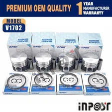 New V1702 Engine Piston With Ring 82MM STD For Kubota D1302 V1702 IDI V1702