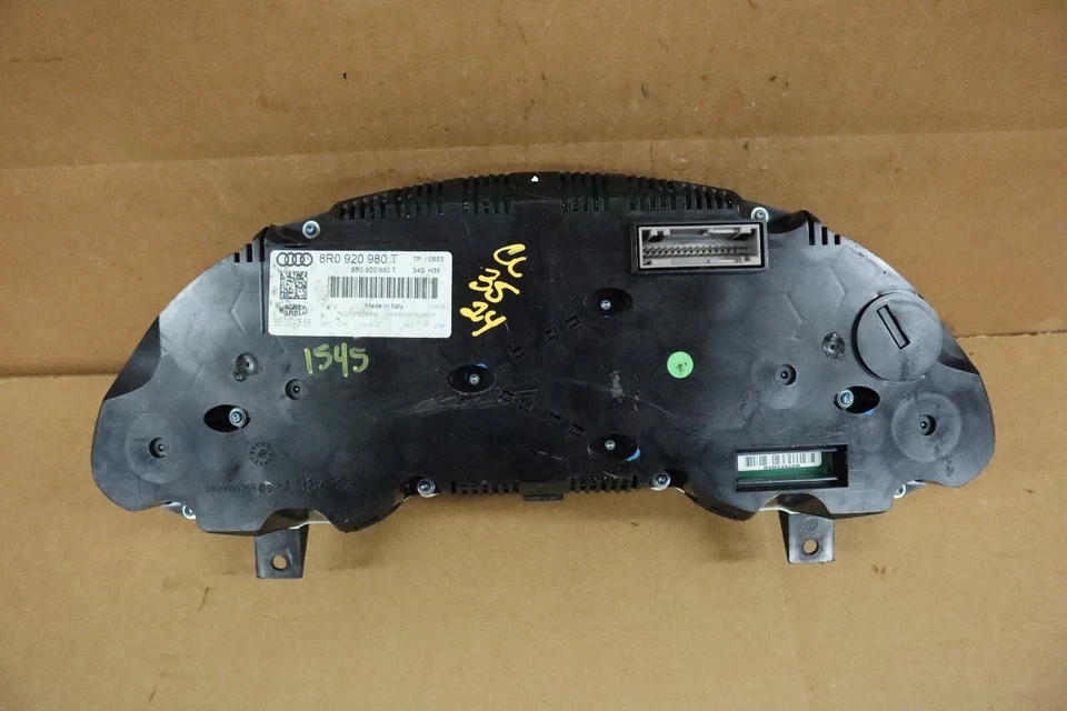 Audi Q5 2013 cabezal de instrumentos velocímetro medidor panel fabricante de equipos originales 148.716 millas Foto 2 de 4