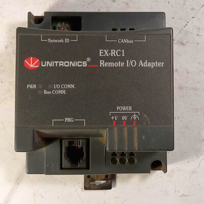 1 USED UNITRONICS EX-RC1 REMOTE I/O ADAPTER ***MAKE OFFER***