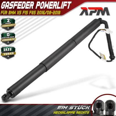 Elektrische Gasfeder Powerlift Heckklappe Rechts für BMW X5 F15 F85 2016/08-2018