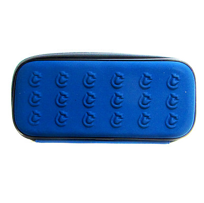 Staedtler Neoprene Blue Zippered Pencil Case With Mesh Pocket  New