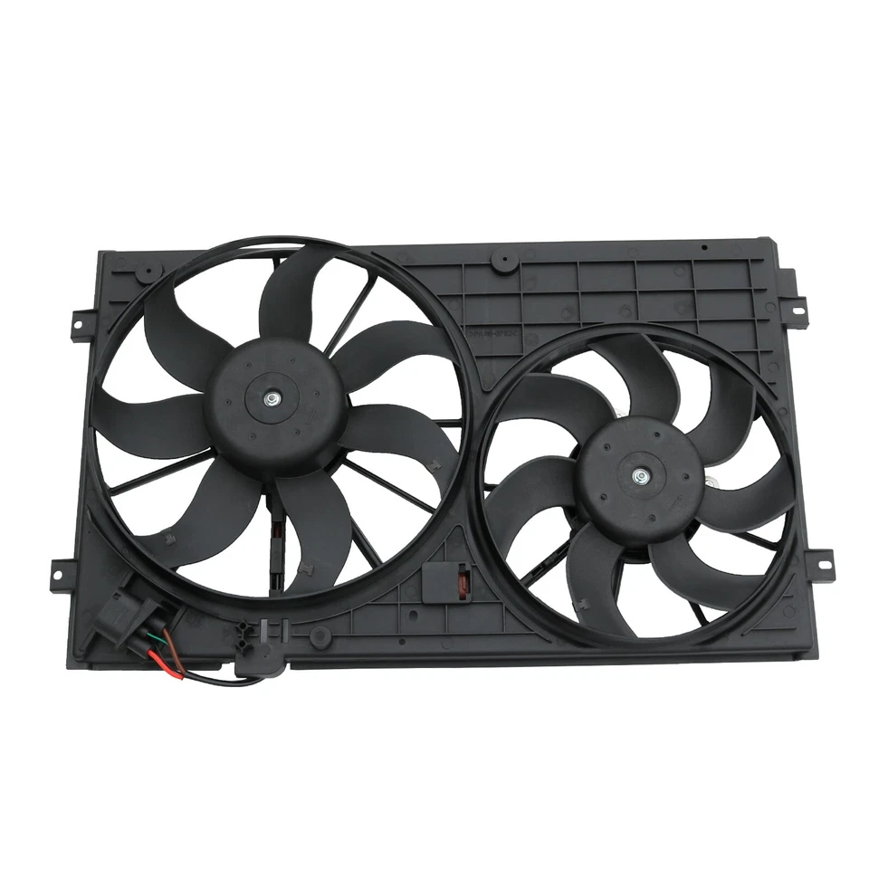 Conjunto de ventilador de refrigeración radiador apto para Volkswagen Jetta 2005-2015 2,5 L VW3120100 Foto 3 de 4