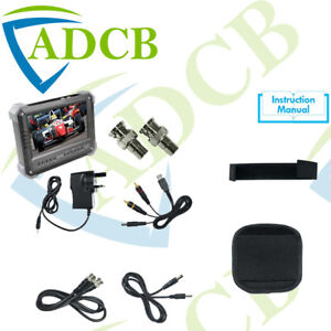 7 Inch HD-TVI & Analogue Test Monitor & PSU CCTV Tester Screen