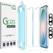 amFilm Samsung Galaxy S26 6.3'' Screen Protector Camera Lens Protector