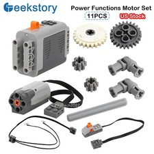 Power Functions 11 PCS Technic Parts Power set M Motor for Le go 8293 42068