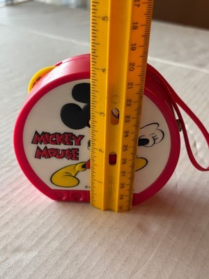 Vintage Disney Mickey Mouse Am Radio Red Yellow | eBay