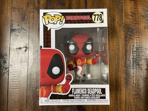 marvel funko pop! flamenco deadpool #778