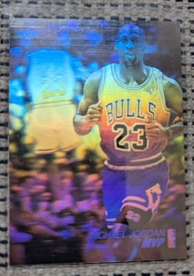 1991 Upper Deck Micheal Jordan MVP Hologram AW4 Chicago Bulls 