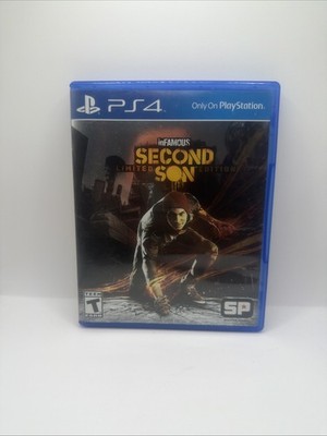 inFAMOUS Second Son LIMITED Edition (PlayStation 4, 2014) PS4