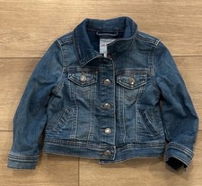 Cat  Jack Blue Denim Jacket for Kids Girls 2T toddler
