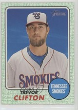 2017 Topps Heritage Minor League Edition Green 29/50 Trevor Clifton #60 4l3