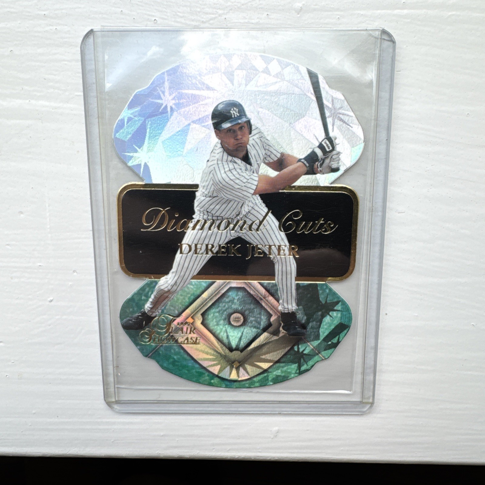 1997 Flair Showcase Diamond Cuts 13/20  Derek Jeter