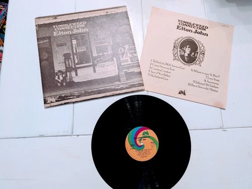 1970 Elton John Tumbleweed Connection Vinyl UNI 73096 US Gatefold w/ Booklet