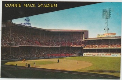 Connie Mack Stadium Philadelphia Phillies Wyco Post Card Postcard