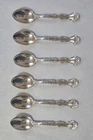 Gorham Sterling Silver (.925)  Demitasse Spoons Set of 6 Flawless Condition