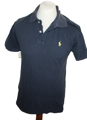 Polo Ralph Lauren Herren Poloshirt Custom Slim Fit Blau Gr M - Bild 1 von 4