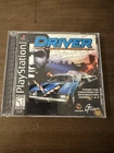 Driver (Sony PlayStation 1, 1999) PS1 Black Label W/ Manual Tested