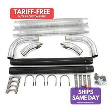Patriot Exhaust H1050 2 Pack Chrome Steel Chrome Side Pipes - 50in Performance Patriot Exhaust H1050 2 Pack Chrome Steel Chrome Side Pipes - 50in Performance