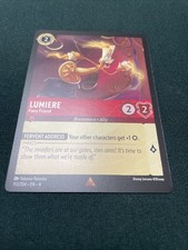 Lumiere - Fiery Friend Foil (113) Ursula's Return Disney Lorcana