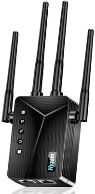 WiFi Extender, 2026 Strongest Extender Signal Booster, Whole Home Black - Image 1 of 4