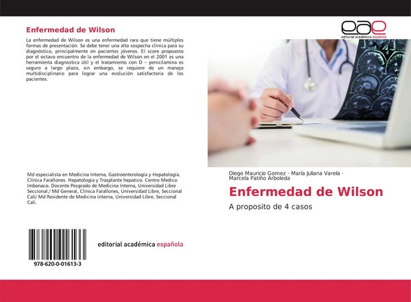 Enfermedad De Wilson A Proposito De 4 Casos Diego Mauricio Gomez (U. A.) Buch-image