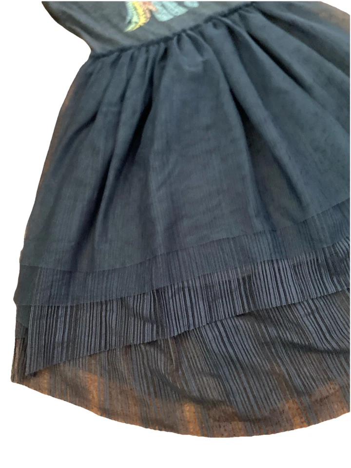 Hasbor 2017 My Little Pony *Rainbow Dash* Layered Hi-Lo Shirt Dress Girls Size 6 - Image 4 of 4