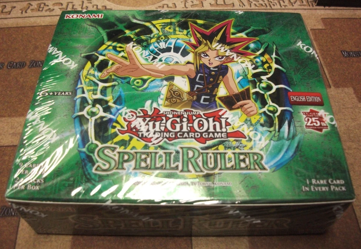 Yu-Gi-Oh! TCG Spell Ruler Sealed Collectible Card Game Packs in