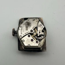 Vintage Bulova 8AE Watch Movement 17j Mechanical - For Parts