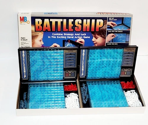 Battleship Game Milton Bradley 1984 Vintage 4730 Age 8+ 2 Players Complete