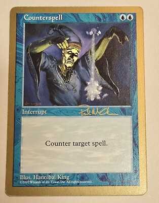 vintage MTG Magic the Gathering World Championship 1997 Paul