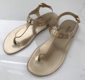 mk plastic sandals