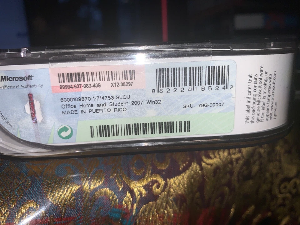 Microsoft Office Home & Student 2007 GENUINE. - Image 2 of 2