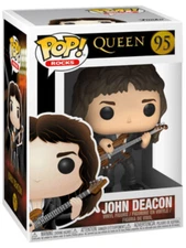 Funko POP #95 Rocks Queen John Deacon Figure Brand New and In Stock