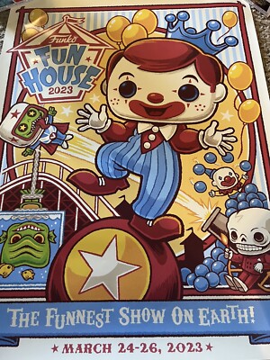 WonderCon 2023 Funko Fun House Poster Exclusive