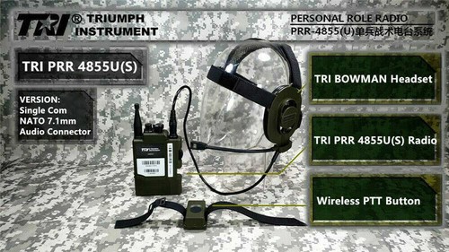 TRI PRR 4855U (S) singolo COM NATO Connettore Radio Tactical UK Esercito  PRC 148 152 | eBay