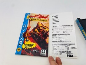 Eye of the Beholder (Sega CD, 1994) Underrated Advanced D&D RPG MINTY w/Reg Card