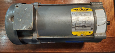Baldor CDP3450 1 HP DIRECT CURRENT INDUSTRIAL MOTOR 2500 RPM, 90V TEFC 56C FRAME