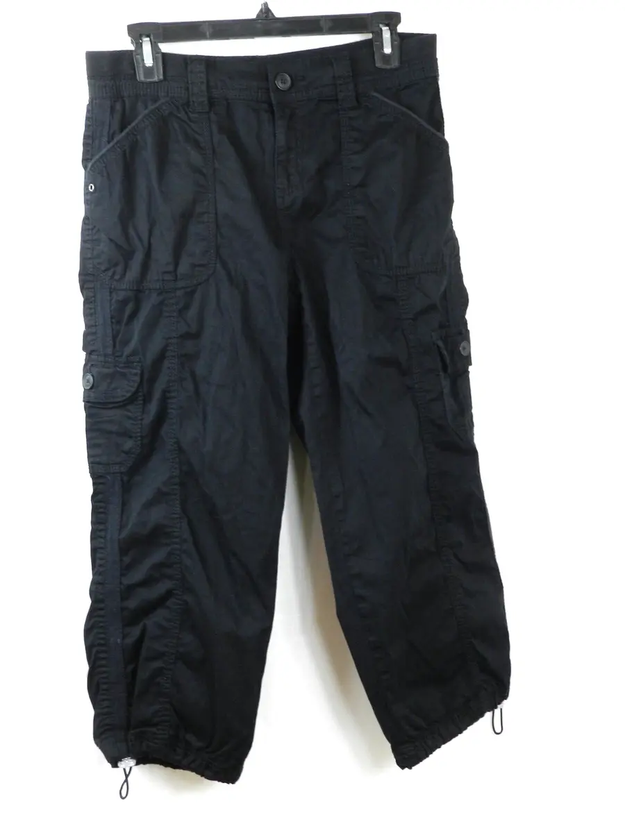 Ladies Combat Chino Cargo Shorts Knee Length Summer Holiday Pants Plus Size  | eBay
