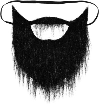 Dress Up America Fake Beard Costume - Costume Beard and Mustache - 7'' Long -...
