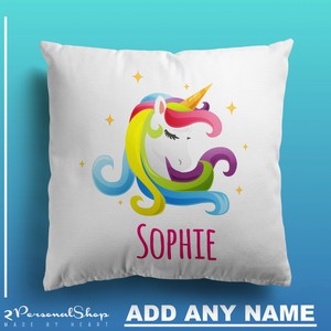personalised unicorn pillow