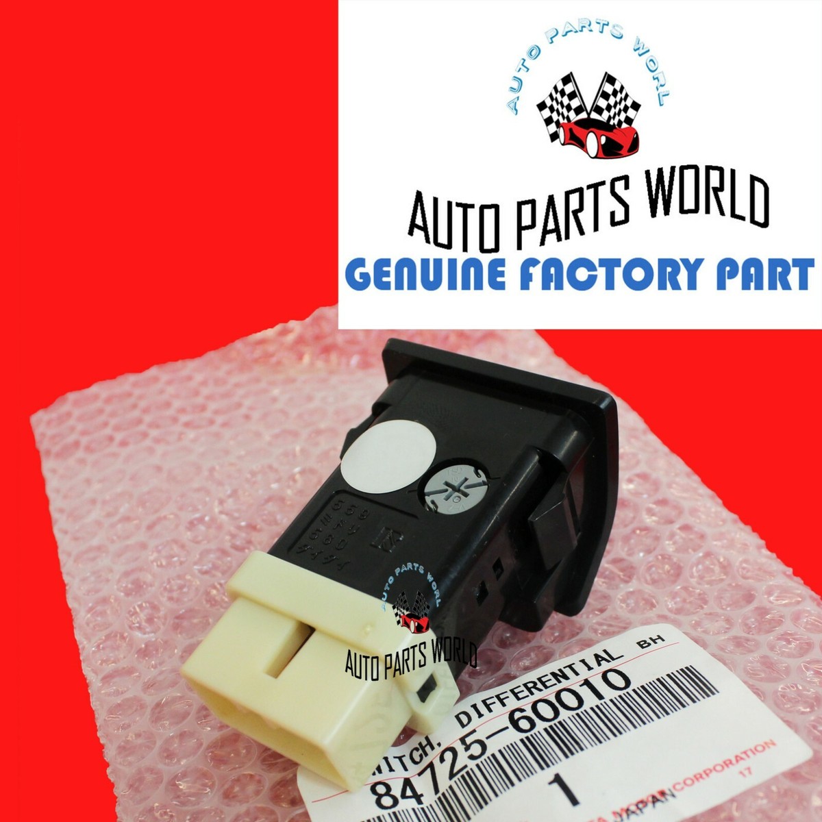 GENUINE TOYOTA 91-95 LAND CRUISER CENTER DIFFERENTIAL LOCK SWITCH