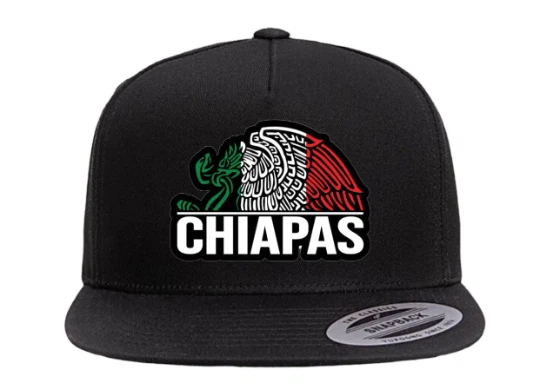 Chiapas Snapback Hat, Trucker Cap, Custom Hat Unisex